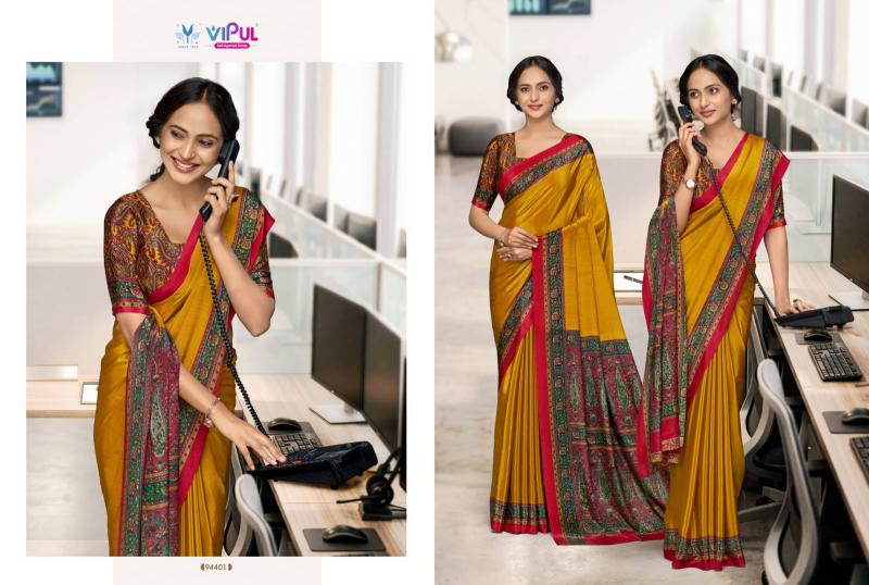 Vipul smart silk vol.07 wholesale sarees for business  - wholesale export